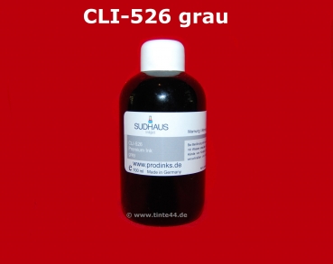 100 ml. Sudhaus Tinte grau CLI-521 GY CLI-521GY