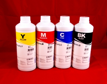 4x 1 Liter Inktec Nachfülltinte HP88 HP 88