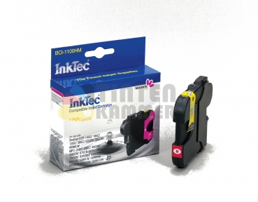 InkTec Tintenpatrone magenta ersetzt LC-980M, LC-1100M