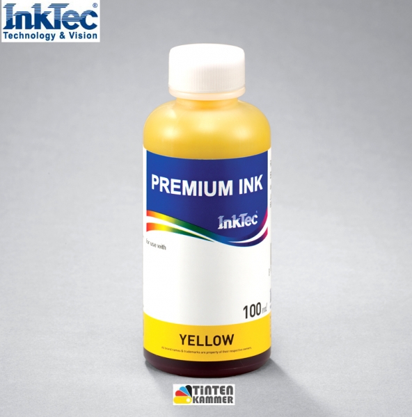 100 ml. Inktec yellow pigment Nachfülltinte für Epson T1284, T1294 OVP