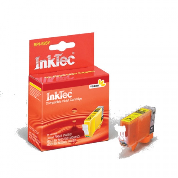 InkTec Tintenpatrone yellow ersetzt CLI-526Y