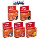 10 InkTec Tintenpatronen PGI-520BK CLI-521 iP3600 4600 MP540